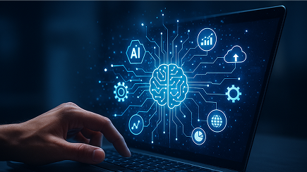 AI。DXソリューション事業のイメージ画像